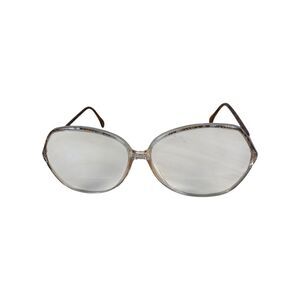 Silhouette SPX M1849 Clear Oversized Brown Frames Austria Vintage Needs Lenses